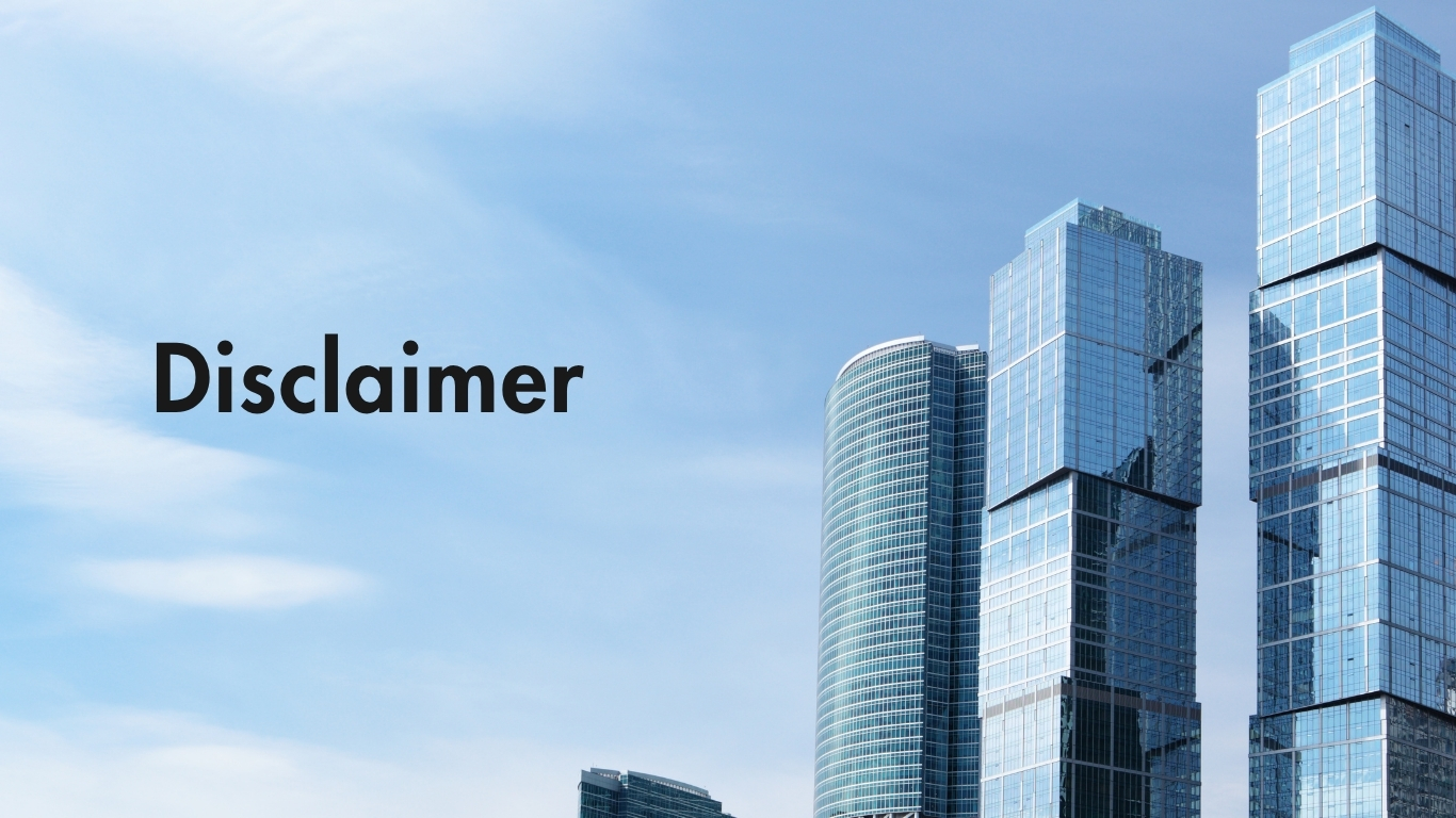 Innosphere Disclaimer